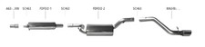 Bastuck Komplettanlage - 09+ Mazda 3 BL 2.0 110kW Benziner (ohne DISI)