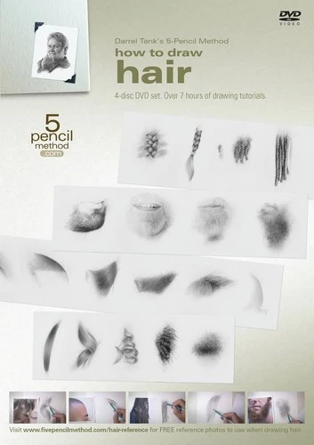 Darrel Tank's 5-Pencil Method — How to Draw Hair