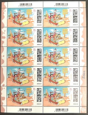 DEUTSCHLAND 2026 FAMILIE FEUERSTEIN 0,95  Mi. 3976 BOGEN / SHEET THE FLINTSTONES