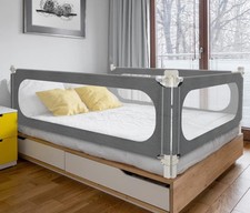 MagicFox Bed Rails for Toddlers, Extra Tall 32 Levels of Height Adjustment Speci