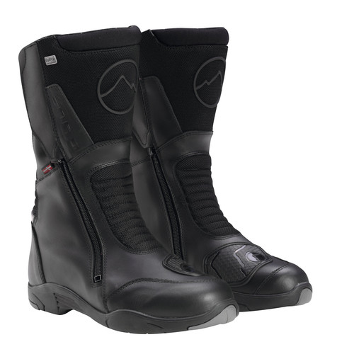 Dane Esby Waterproof Moto Motorcycle Motorbike Leather Boots Black - Picture 1 of 1