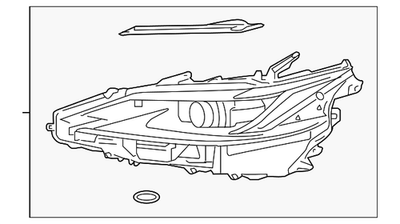 Genuine Lexus Composite Headlamp 81145-33L80 for sale online | eBay