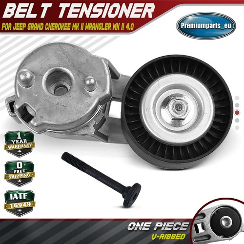 Belt Tensioner V Ribbed for Jeep Grand Cherokee II Wrangler II 4.0