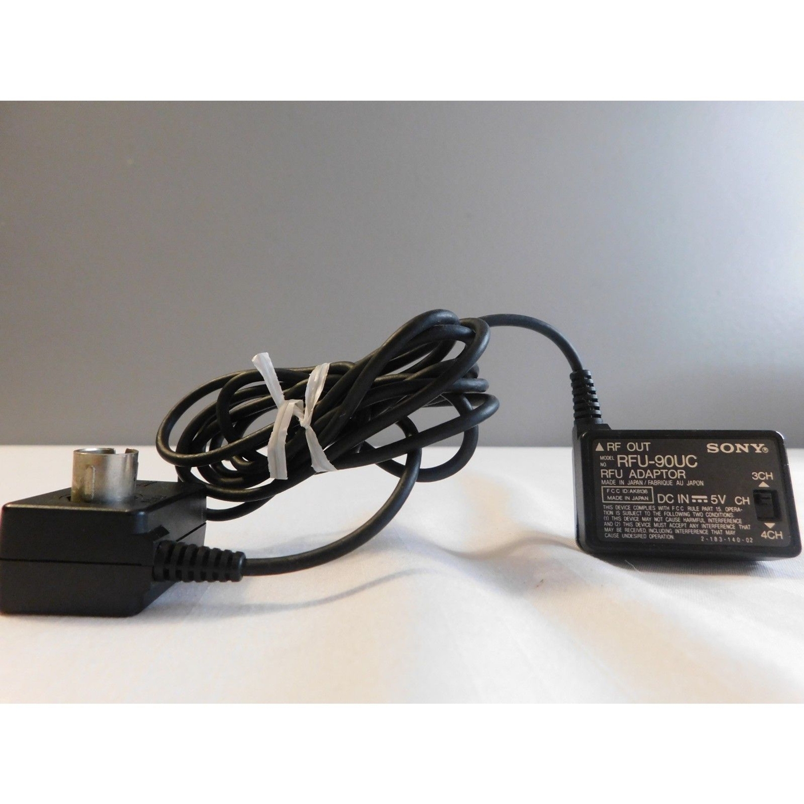Genuine Sony RFU90UC RF Adapter Connect Sony Camcorder To Coax TV