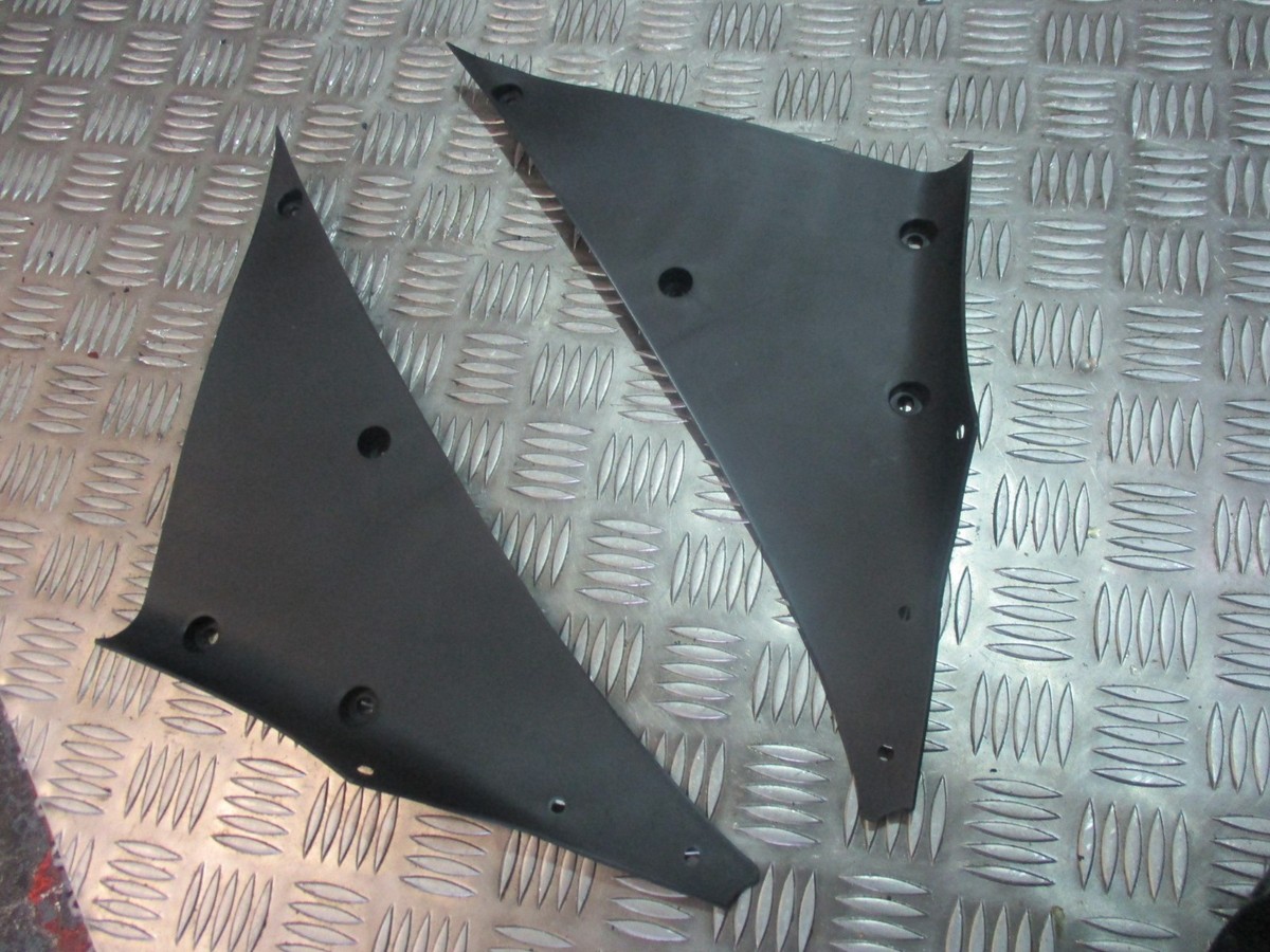 KAWASAKI ZX 10R NINJA ZX-10R D6F D7F BOTH LOWER FAIRING INFILLS