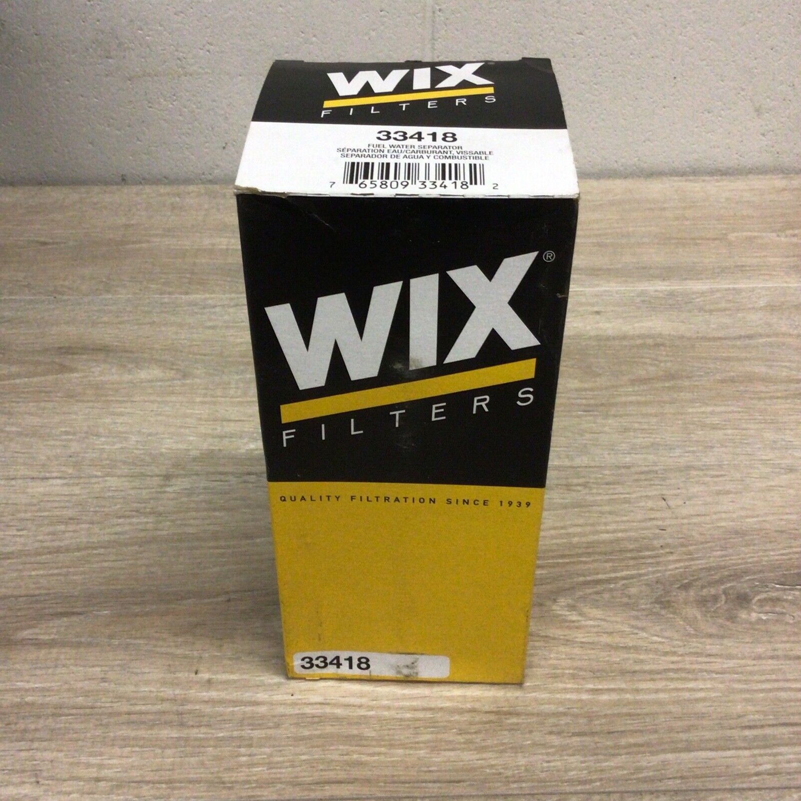 Wix 33418 Fuel Water Separator Filter - B171