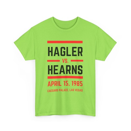 Camiseta Hagler Hearns Fight Boxeo Años 80 Leonard Duran Unisex Algodón Camiseta - Imagen 36 de 41