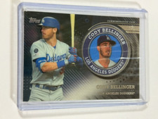 2020 Topps Topps Player Medallions Black /199 Cody Bellinger #TPM-CB