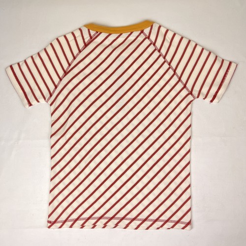 2930 Matilda Jane Little Rascal Shirt Boy 10 Striped Thermal Soft Short Sleeve - Picture 4 of 7