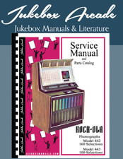 Rock-Ola 442, 160 Selección y 443, 100 Selección Manual de Servicio y Lista de Piezas