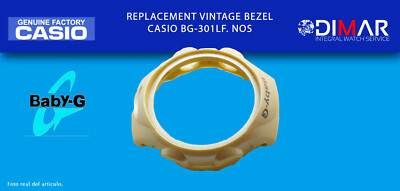 Replacement Vintage Original Bezel Casio BG-301LF. NOS