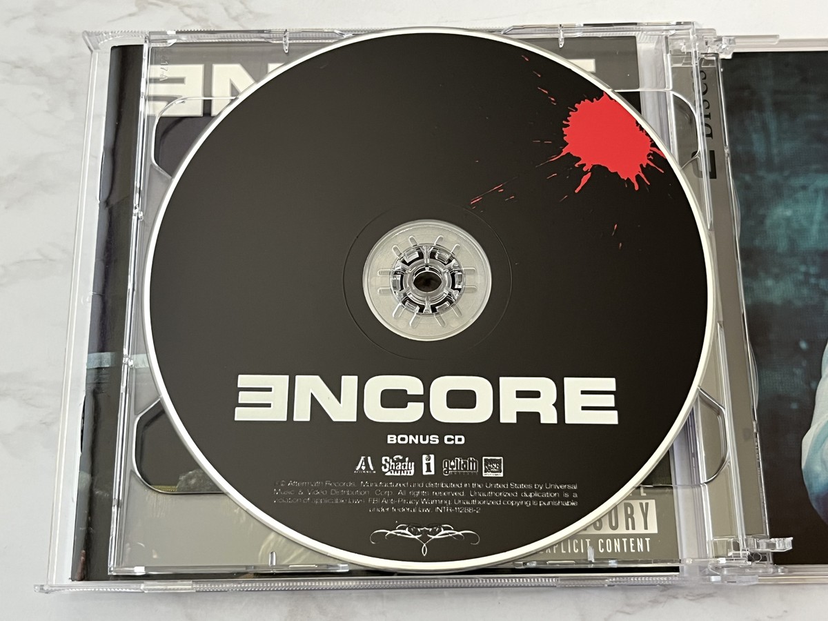 Eminem Encore Bonus Cd