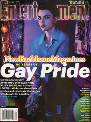 Entertainment Weekly 6/19,Ruby Rose,Cover 6 of 6,June 2019,*BRAND NEW*,*LAST ONE