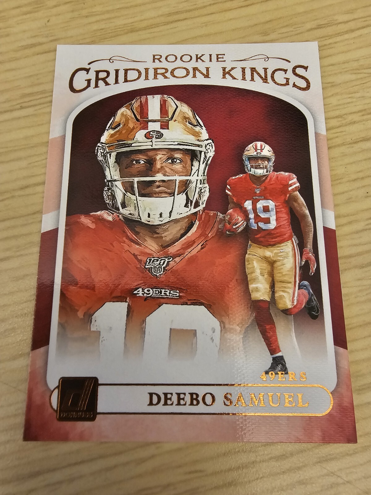 2019 Panini Donruss Rookie Gridiron Kings Insert #RGK-18 Deebo Samuel RC