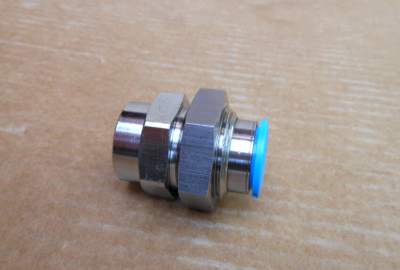 FESTO Schott-Steckverschraubung QSSF-1/2-16-B, 190657