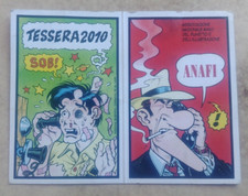 Tessera Club Socio ANAFI 2010 - LEO PULP - 3 illustrazioni di Bonfatti -