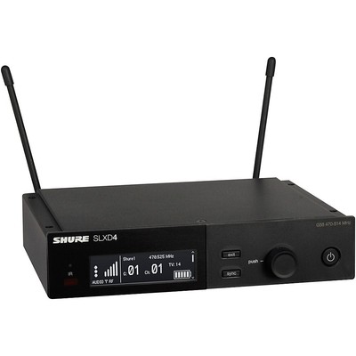 Shure SLXD4 Digital Wireless Receiver Band G58
