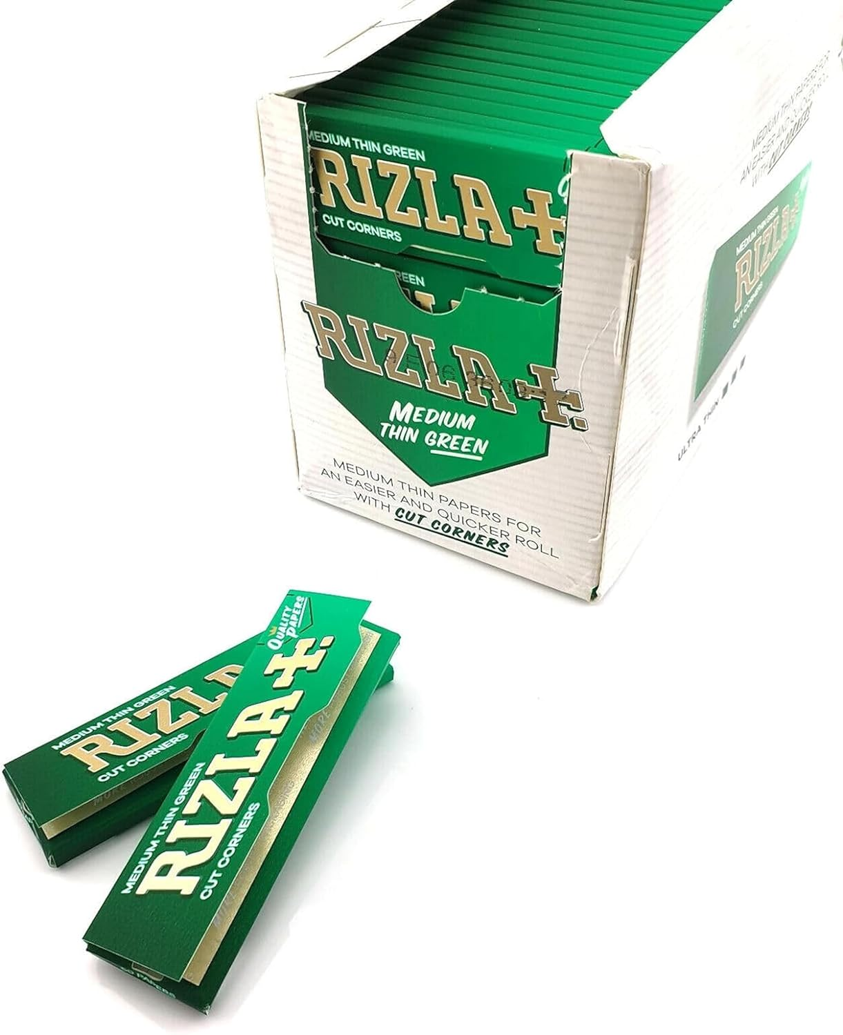Rizla Green Rolling Papers - 100 Booklets