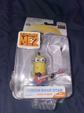 Despicable Me 2 Minion Rock Star Action Figure Brand New Factory Sealed