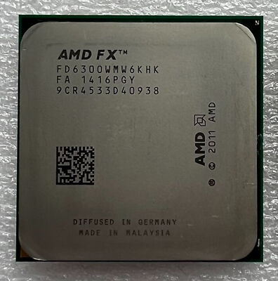AMD FX-6300 3.50GHz 6-core 6-thread socket AM3+ 6C FD6300WMW6KHK CPU processor