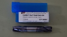 Niagara Cutter N89897 Carbide Square End Mill 7/16x7/16x9/16x2-3/4 - New