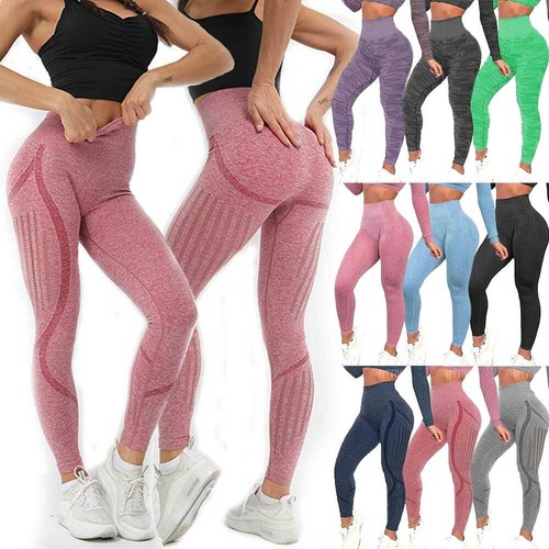 High Waist Yoga Pants Seamless Leggings 