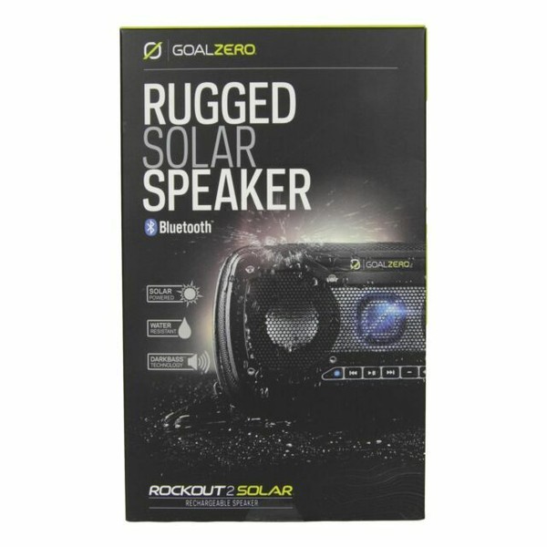 rock out 2 solar bluetooth speaker