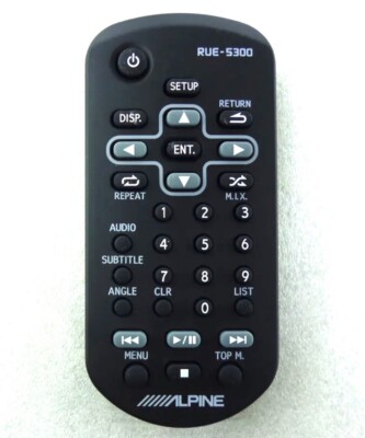 ALPINE X109-WRA X109WRA X209-WRA X209WRA REMOTE RUE-5300 *PAY TODAY SHIPS TODAY*