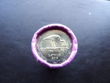 Latvia 2 EURO COIN UNC 2015 x 25 pcs one roll  the Black Stork