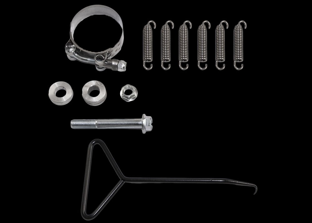 2006-2025 ZX14R ZX14 Voodoo Full Exhaust System - Black Pipes