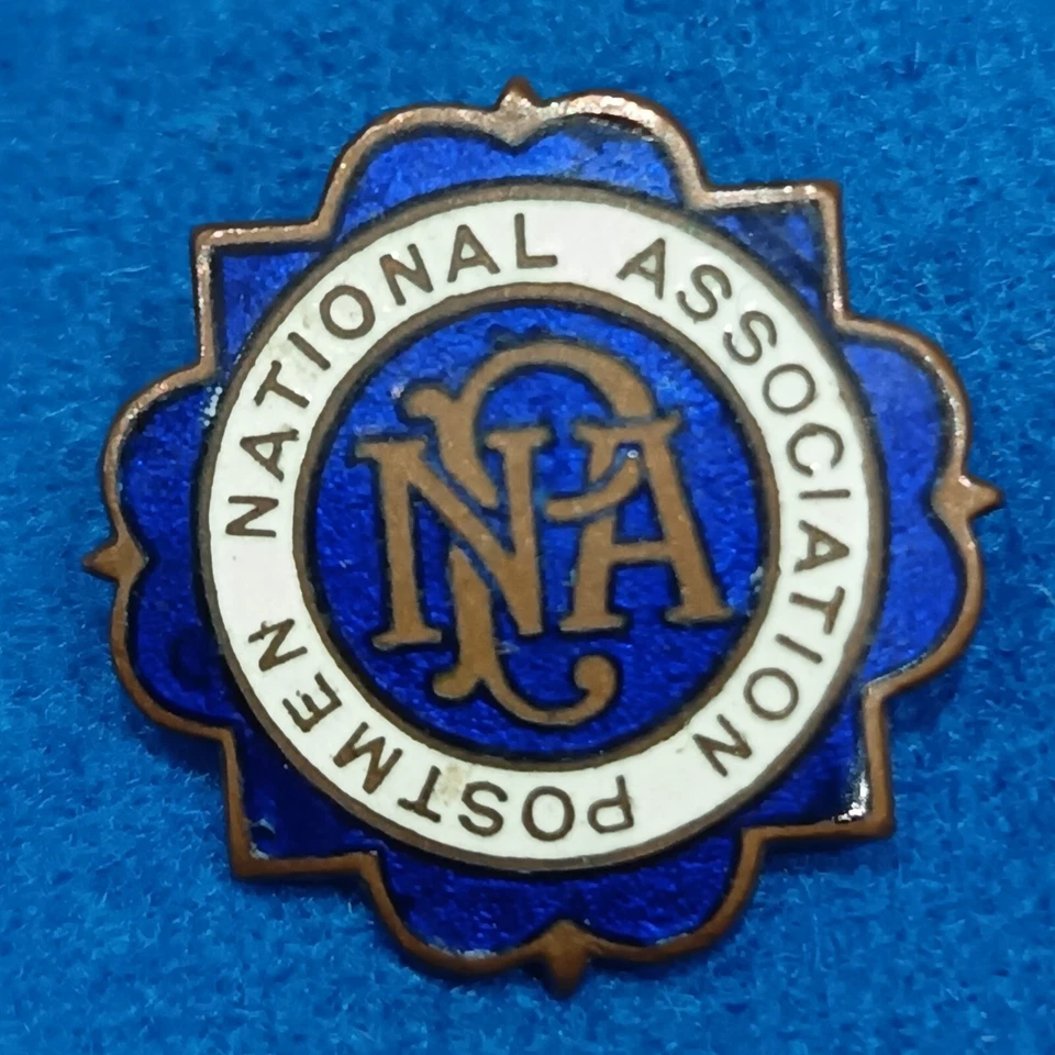 Enamel Pin Badge National Association Postmen Postman GPO NAP Trade Union Scarce - Image 2 of 4