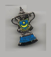 Vintage Portsmouth Pompey Badge from the FA Cup Final 2008