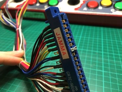 G Pin Detrompeur Hirose connector JAMMA Borne arcade 2X28 pins (56 pins) Key