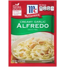 McCormick Creamy Garlic Alfredo Sauce Mix - 1.25 Oz - Pack of 3