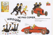 TINTIN - Autocollant Stickers