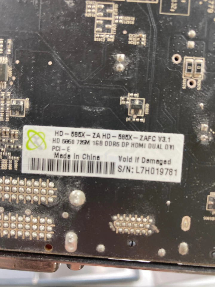 XFX ATI Radeon HD 5850 1GB GDDR5 PCIe GPU Graphics Card HD-585X-ZAFC In Box - Image 3 of 4