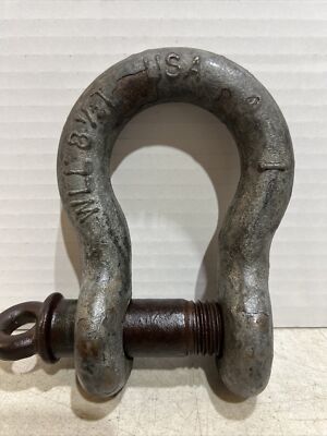 1'' Shackle WLL 8-1/2T Ton USA  made