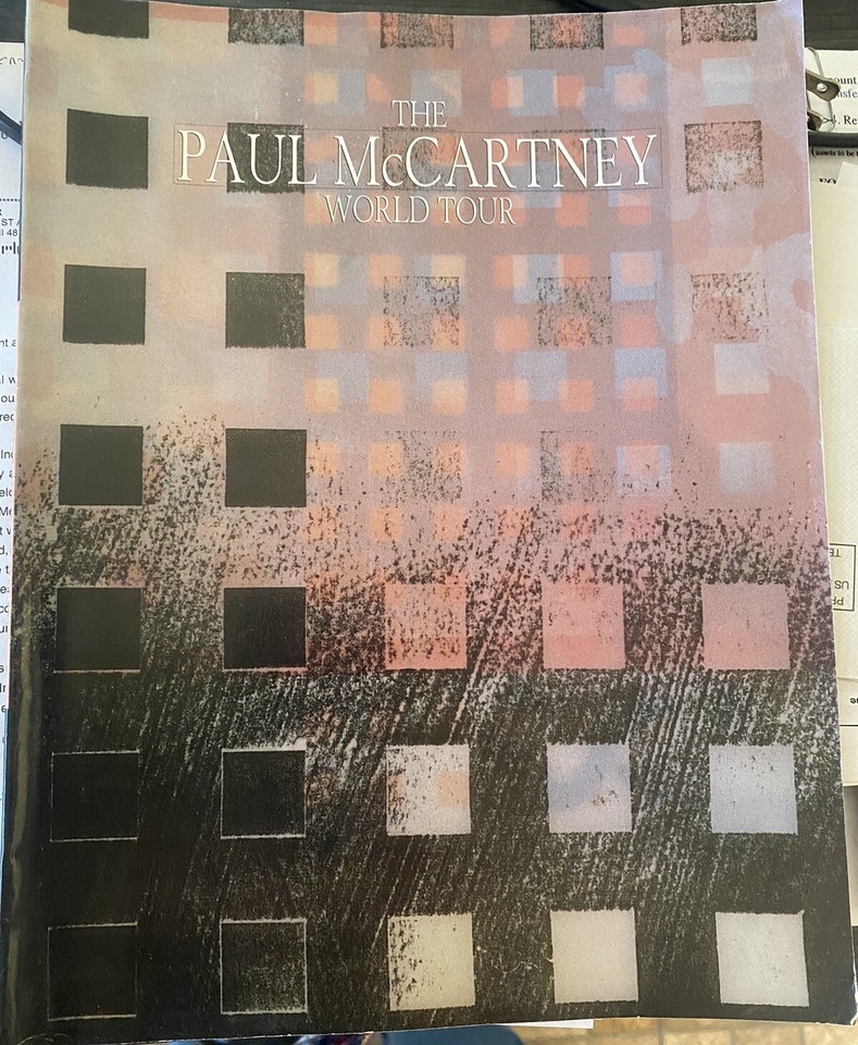 PAUL McCARTNEY FLOWERS IN THE DIRT ‘89 WORLD TOUR DELUXE PACK UK IMPORT