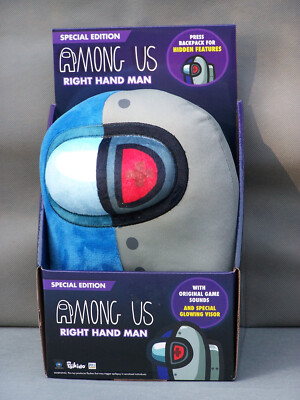 Special Edition Among Us Right Hand Man 10'' Crewmate Push Plush Sound & Lights