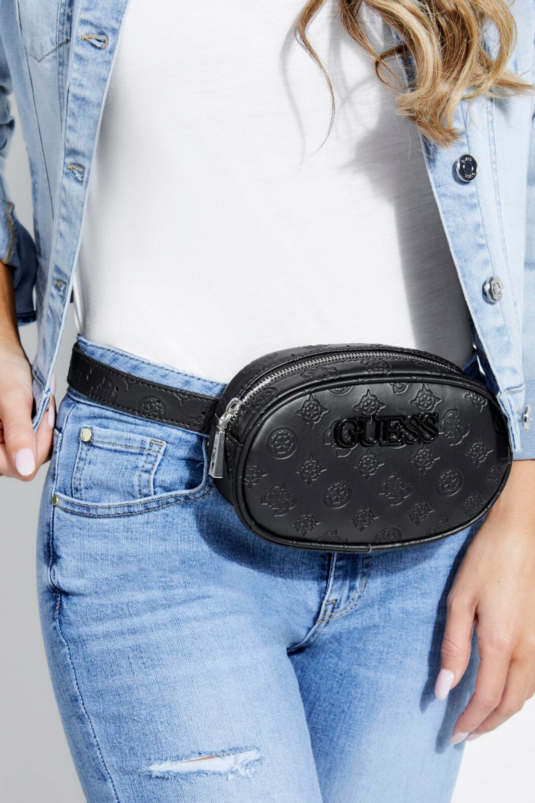 logo convertible belt bolsa