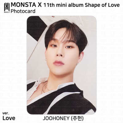 Monsta X 11th Mini Album Shape of Love Official Photocard Polaroid