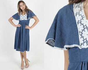 vestido de croche midi