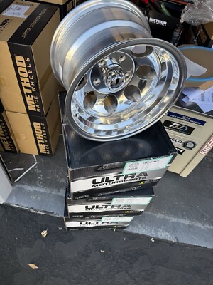 ULTRA 164 Rim 15X10 5X127 Offset -46 Polished (Quantity of 4) Fits ...