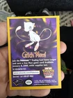 Catch Mew Pokemon The Movie 1999 WOTC Promo Card Vintage Square Corner Near Mint