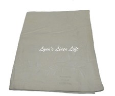 RALPH LAUREN Rue Des Artistes Cream Leaf STANDARD SHAM Approval Stamped