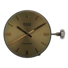 ROLEX Movimento Originale Quadrante Orologio Da Polso Ricambi Colore Oro SS...