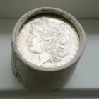 1878 end roll Sears Morgan Silver Dollar Roll -1- 10 Coin Roll  BU Uncirculated