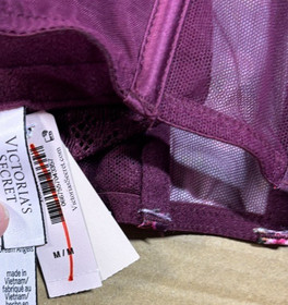 Victorias Secret Bustier Top Romantic y2k Floral Lace Corset Coquette Lingerie M