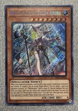 Witchcrafter Golem Aruru RIRA-EN028 Rising Rampage Secret Rare Unlimited NM