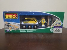 Vintage 2002 New In Box Brio Rock Finder Car 33911 Space Wooden Railway System
